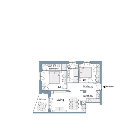 Bigfamilyflats - San Paolo - 6pax Ρώμη